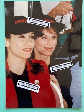 Marilu Henner Bebe Neuwirth Photo 8X11 Broadway ROXIE HART Velma In Chicago 1997